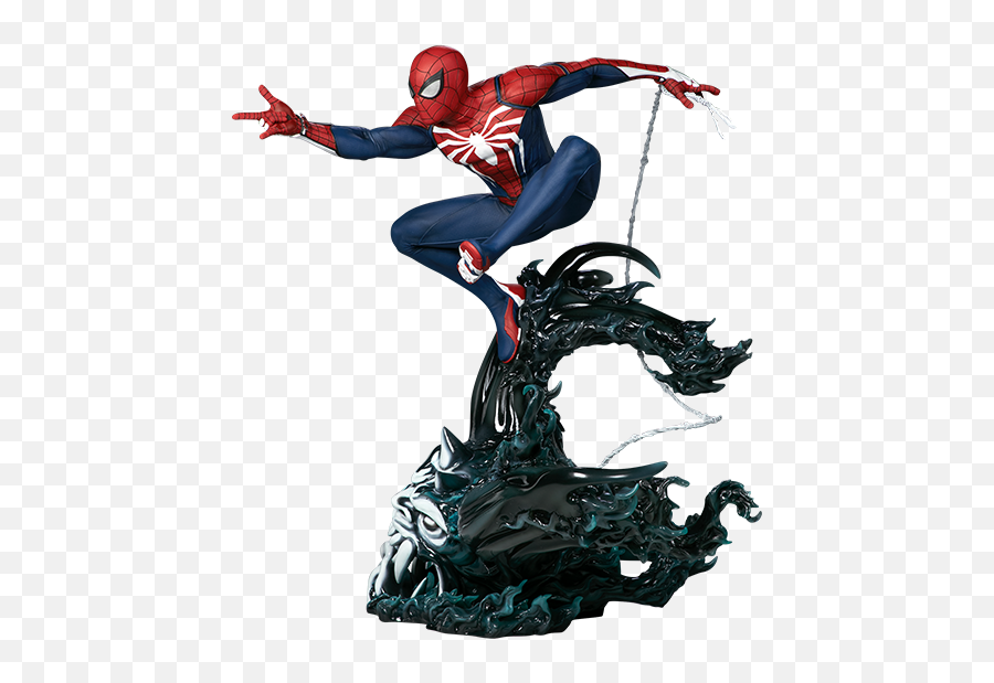 Marvel Spider - Spider Man Advanced Suit Statue Png,Spider Gwen Png