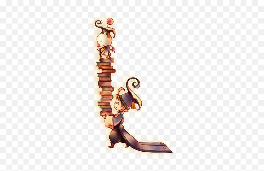 Artwork - Dr Mog And Deci Ff Record Keeper Final Final Fantasy Record Keeper Dr Mog Png,Moogle Png