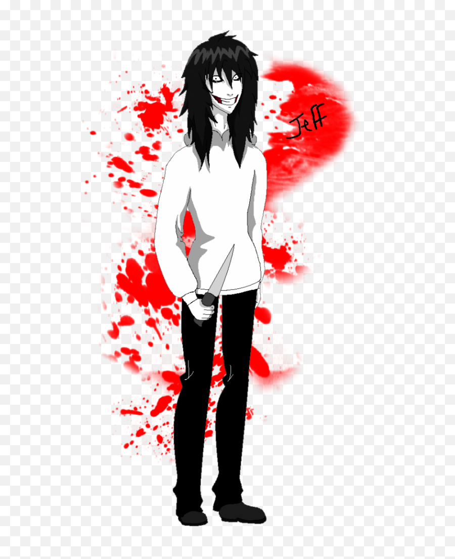 Jeff The Killer Anime Png Transparent - Png De Jeff The Killer,Killer Png