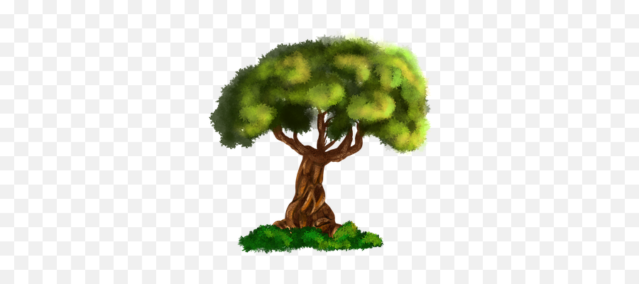 Tree Digital Art - Free Image On Pixabay Tree Digital Art Png,Tree Illustration Png