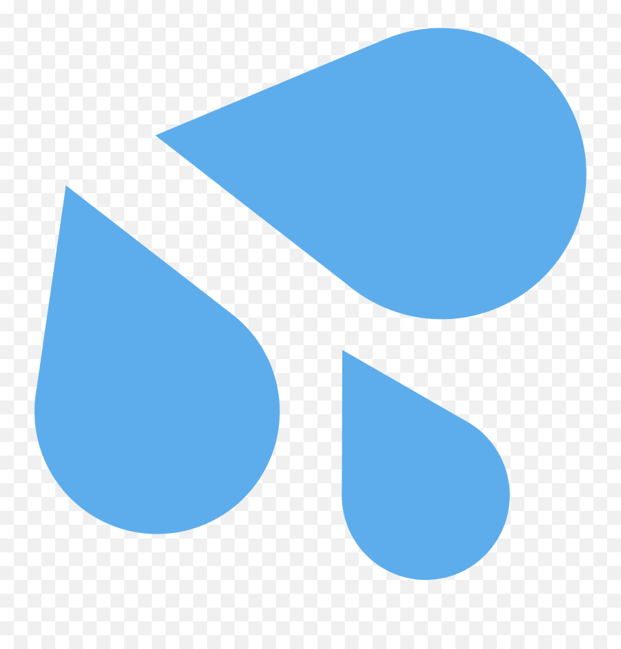 Download Free Png Sweat Droplets Drop Rain Icon Of Flat - Sweat Drops Emoji,Droplets Png