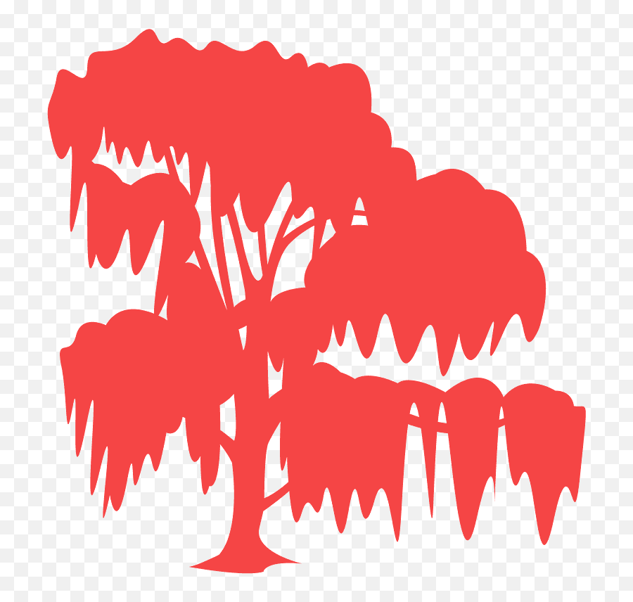 Weeping Willow Silhouette - Restaurant Ito Png,Weeping Willow Png