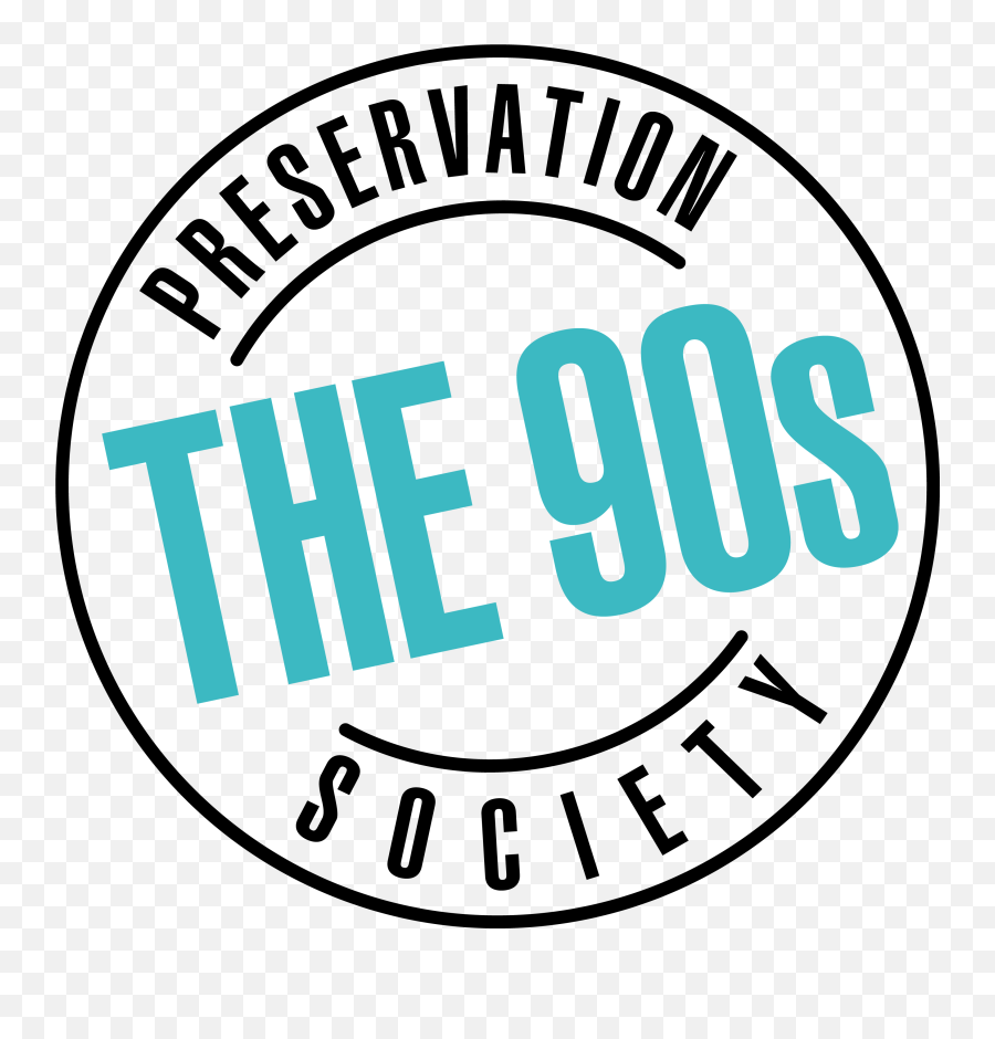 Download The 90s Preservation Society - Circle Png,90's Png
