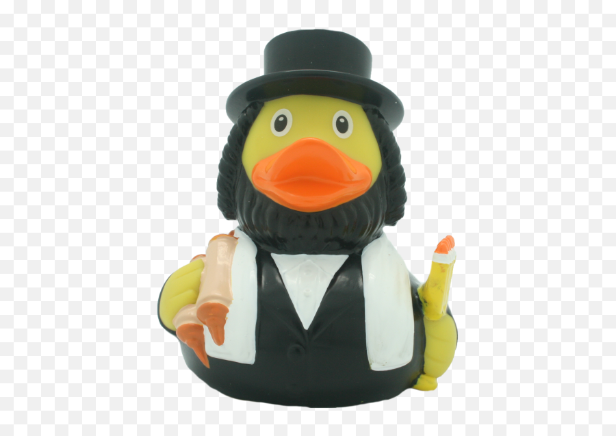 Rabbi Duck - Design By Lilalu Rubber Duck Png,Duck Transparent