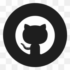 Download Black And White Snapchat Png Image With No - Cat Social Media Icon