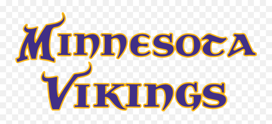 Minnesota Vikings Logo Png Transparent - Minnesota Vikings Logo Text,Vikings Logo Png