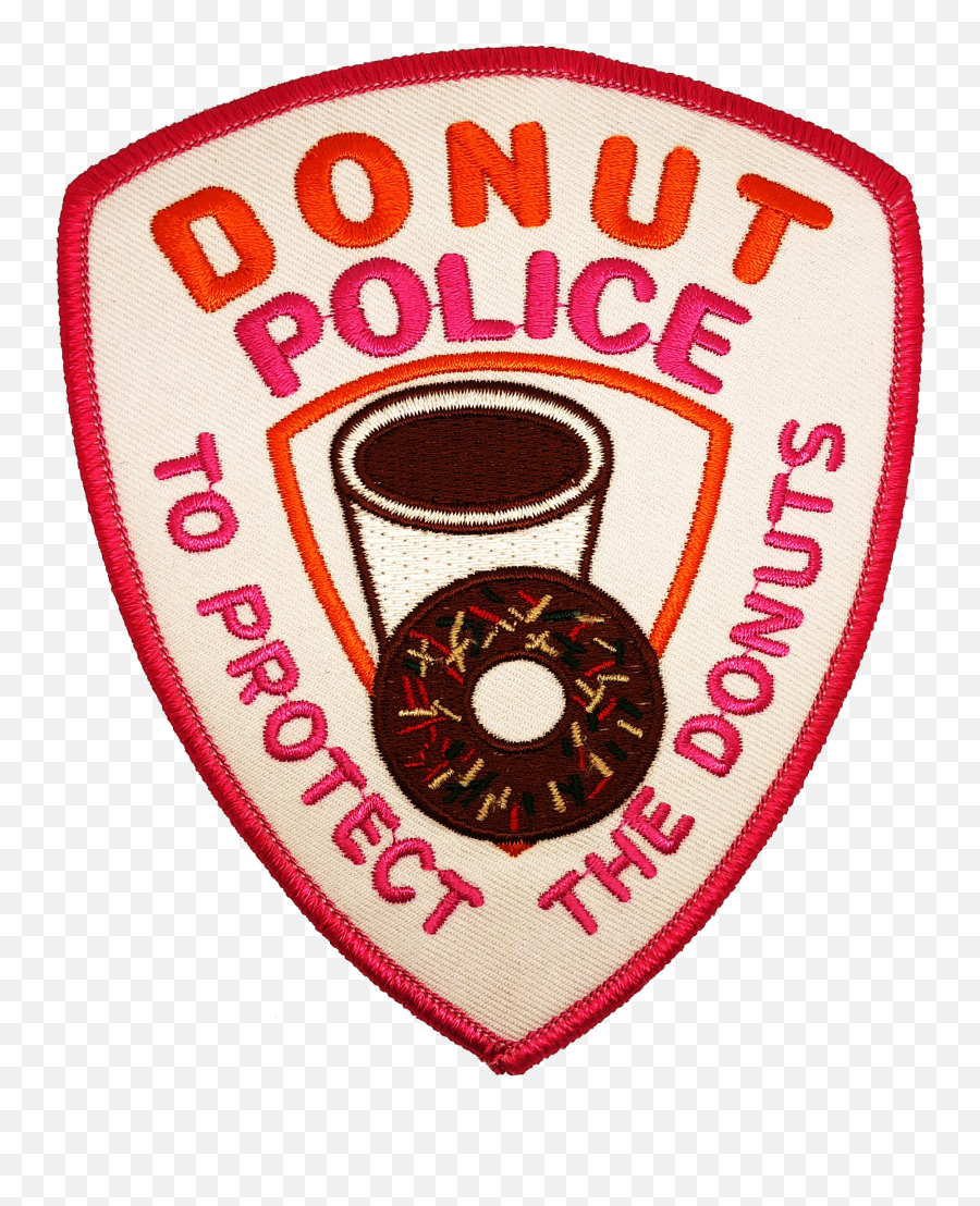 Dunkin Donuts - Donut Police Patch Png,Dunkin Donuts Logo Png