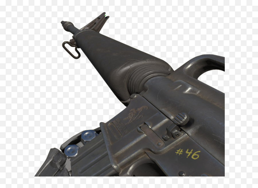 M16 Bo3 Png 2 Image - Call Of Duty Gun Renders,M16 Png