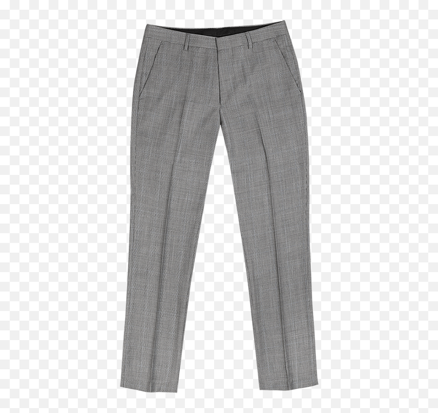 Mens Grey Window Pane Dress Pants Png - Formal Wear,Pants Png