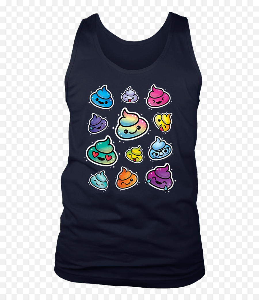 Cute Sleeping Rainbow Poop Emoji Zzz T - Shirt Pokemon Training Shirts Png,Rainbow Emoji Png
