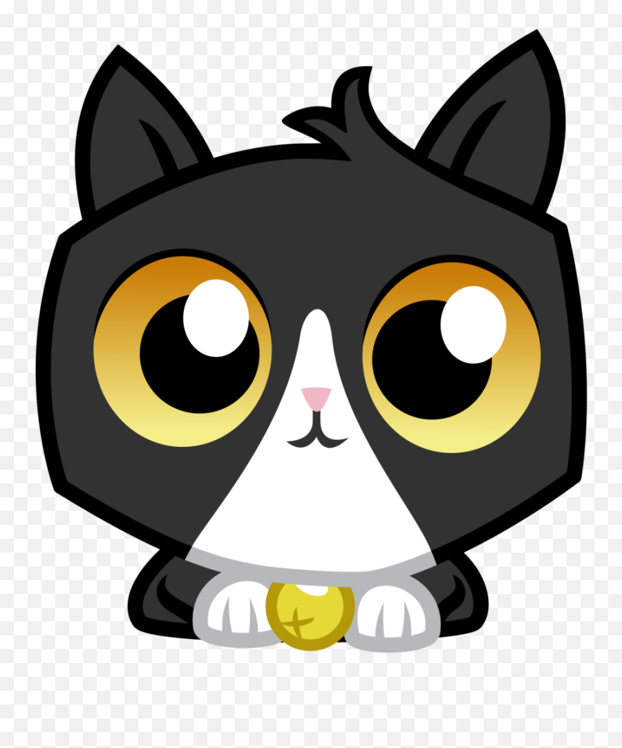 Vector Cats Simple Picture 2517656 - Cartoon Cat Head Png,Cat Face Transparent Background