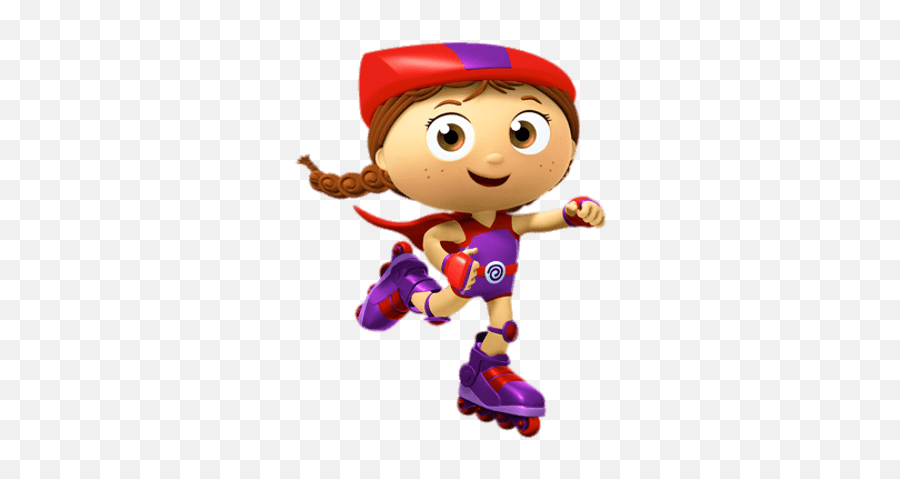Super Why Little Red Riding Hood Going Fast Transparent Png - Super Why Characters Names,Red Hood Png