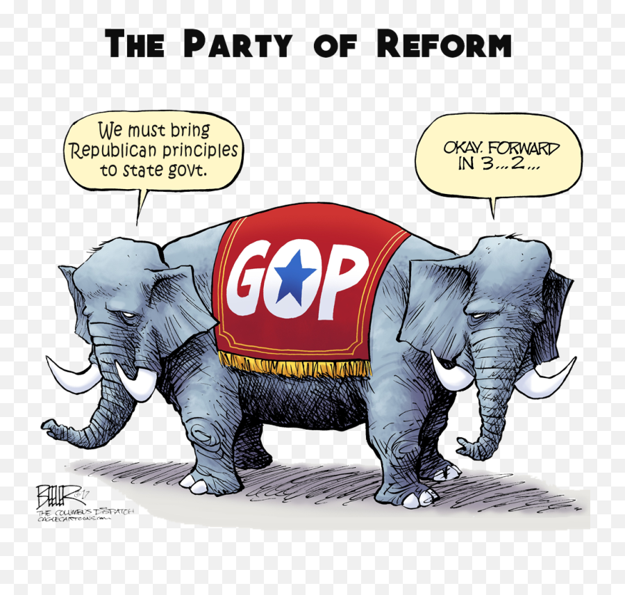 Indian Elephant - Repeal And Replace Cartoon Png,Republican Elephant Png