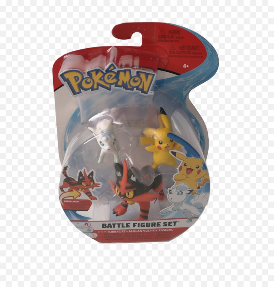 Pokemon Battle Figure Set - Torracat Alolan Vulpix Pikachu Epic Battle Figure Venusaur Png,Vulpix Png