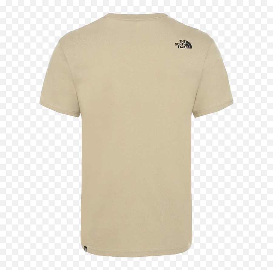 The North Face Fine Tee - Twill Beige T Shirt Beige Png,The North Face Logo Png