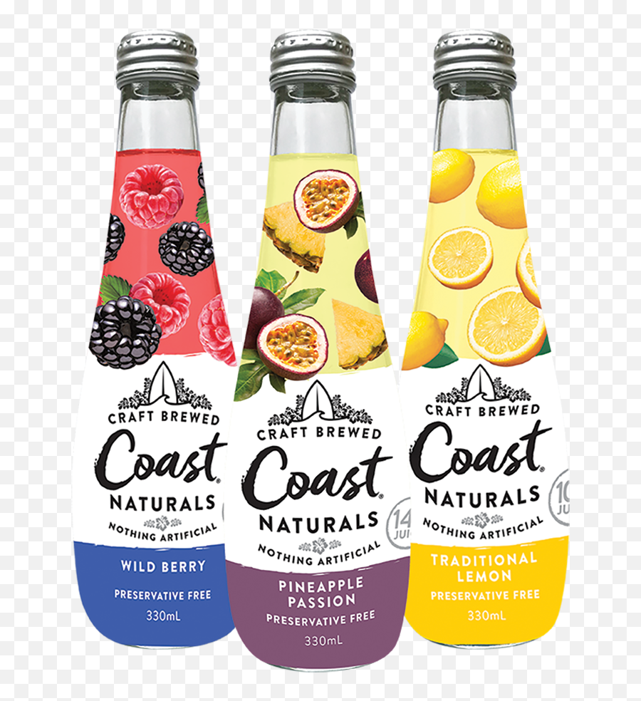 Coast Craft Brewed - Glass Bottle Png,Sodas Png