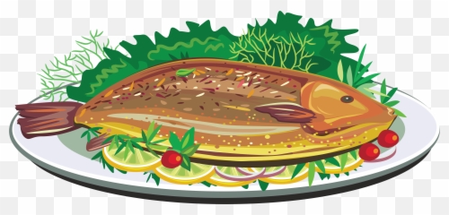 Free Fried Fish Cliparts Download - Fish Food Vector Png,Fish Fry Png