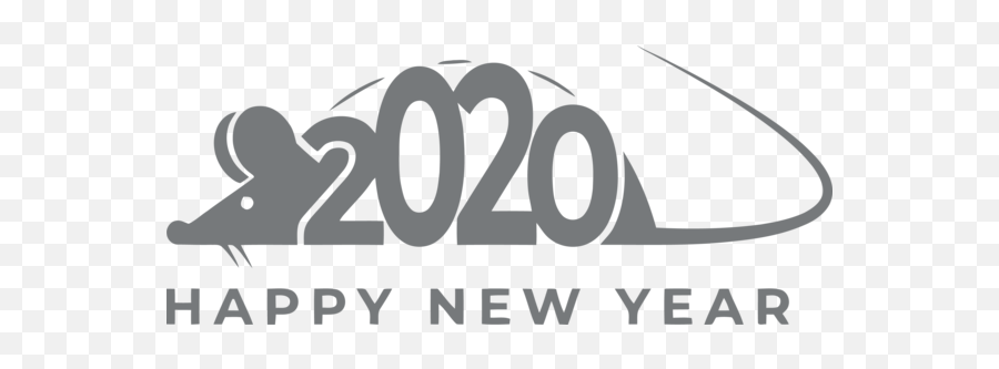 Download New Year 2020 Font Text Logo - New Year 2020 Png Background,Happy New Year Transparent Background