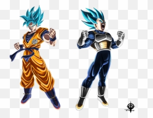 Dragon Ball Super 4k Ultra Hd Wallpaper - Goku And Vegeta Ssj Blue png