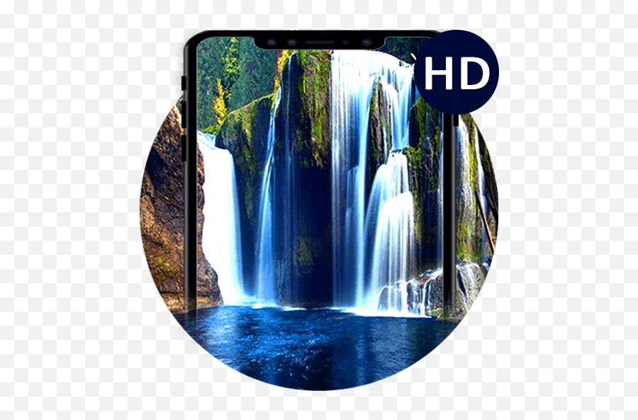 Waterfall Live Wallpaper - 3d Moving Backgrounds Waterfall Png,Waterfall  Transparent Background - free transparent png images 