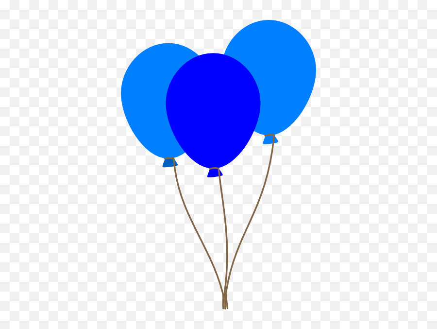 Download Blue Balloon Clipart - 3 Balloons Clipart Full Seattle Art Museum Png,Balloon Clipart Png