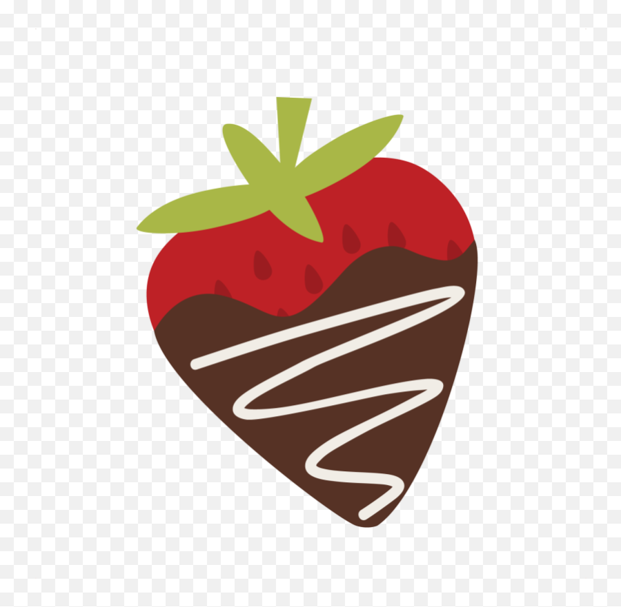 Download Cartoon Strawberry Png Clipart Free - Cartoon Chocolate Covered Strawberry,Strawberries Png