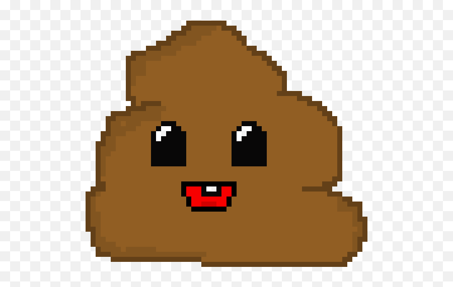 Kawaii Turd Pixel Art Maker - Pixel Art Avengers Logo Png,Turd Png