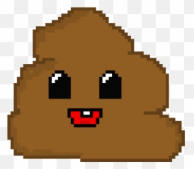 Kawaii Turd Pixel Art Maker - Pixel Art Avengers Logo Png,Turd Png