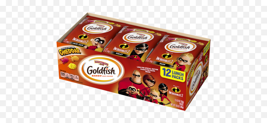 New Incredibles 2 Goldfish Are Now In Stores Goldfish Crackers Incredibles 2 Png Incredibles Logo Transparent Free Transparent Png Images Pngaaa Com