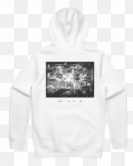 Deftones - Ohms White Hoodie Long Sleeve Png,White Hoodie Png