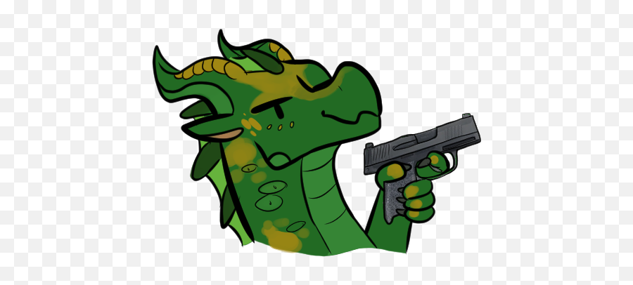 Sundew With A Gun Wingsoffire - Sundew Wings Of Fire Memes Png,Wings Of Fire Logo