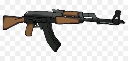 Download Ak47 Drawing Cartoon - png