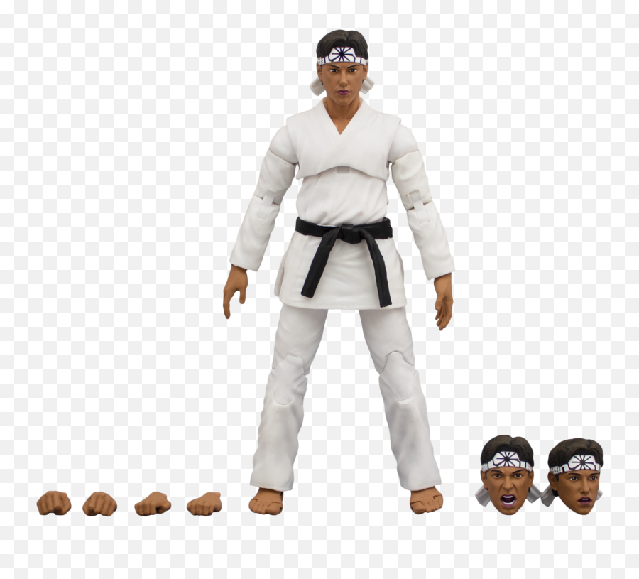 The Karate Kid Daniel Larusso Action Figure - Icon Heroes Karate Kid Png,Karate Kid Logo