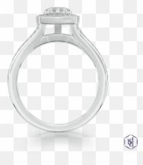 Saturn Engagement Ring 062ct E Si1 - Solid Png,Saturn Rings Png
