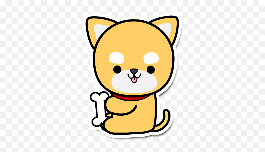 Shiba Inu Sticker - Emoji Png,Shiba Inu Transparent