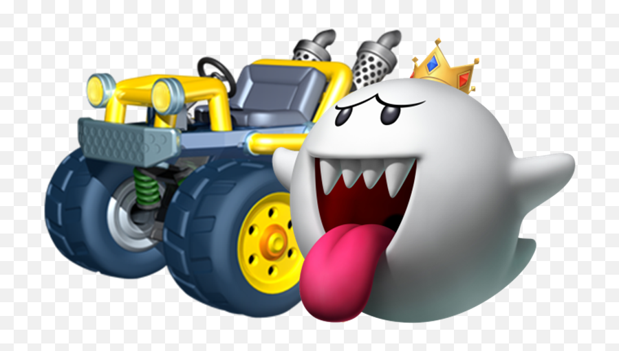 Download Mario Kart Characters King Boo - Png King Boo Mario Kart,King Boo Png