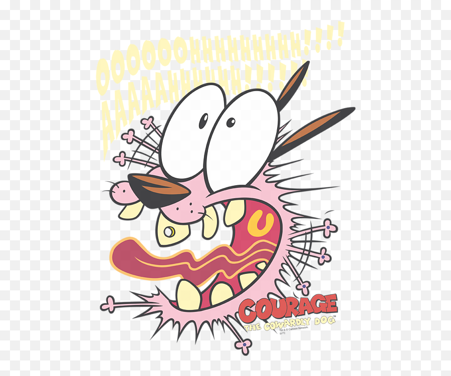 Courage The Cowardly Dog Clipart - Courage The Cowardly Dog Anxious Png,Courage The Cowardly Dog Transparent