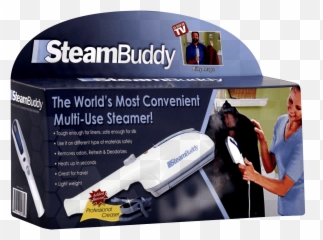 Details About Steambuddy Multi - Use Handheld Clothes Garment Steamer With Creaser Hometravel Clean Png,Billy Mays Png