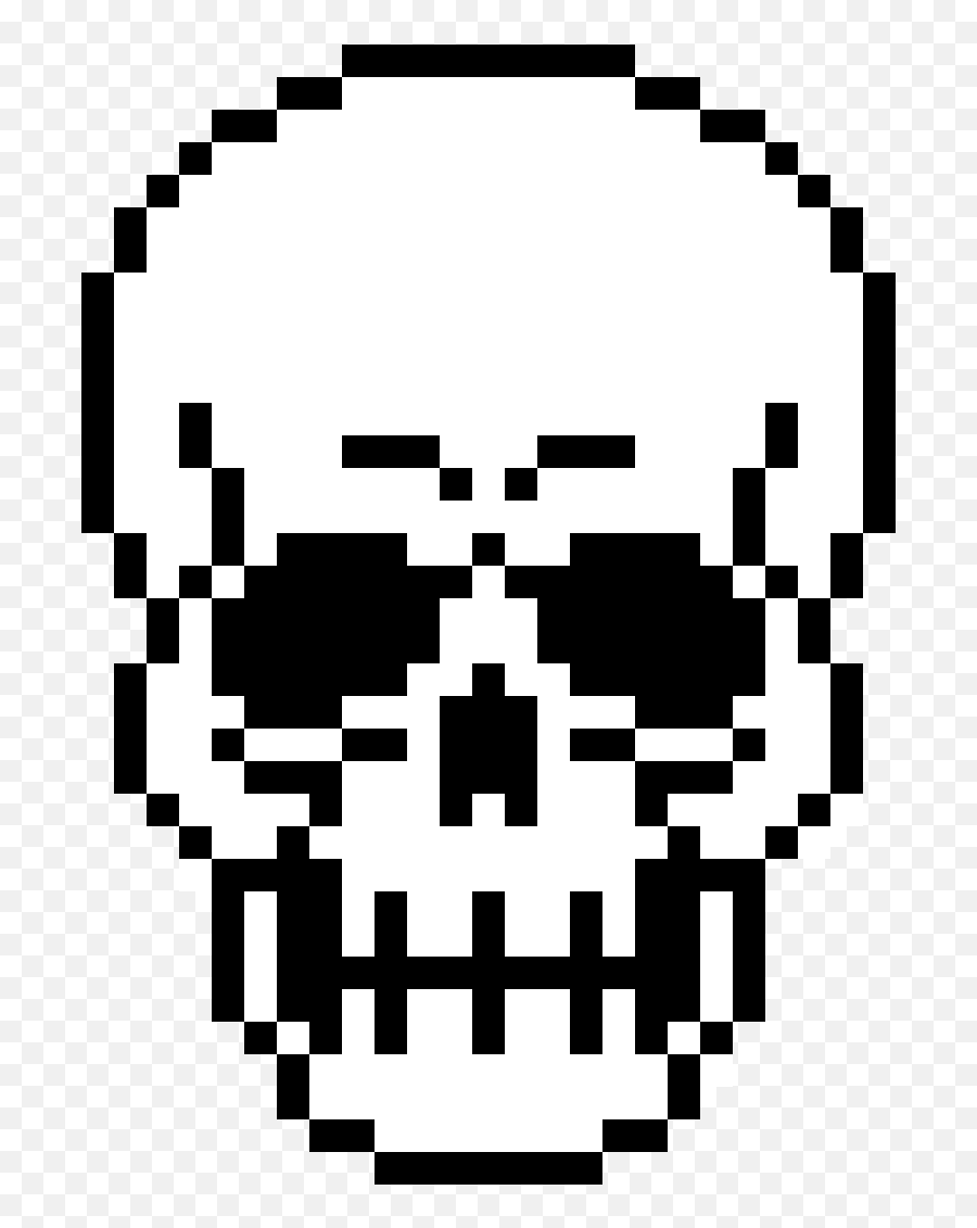 Free Online Pixel Art Drawing Tool - Skull Pixel Art Png,16 X`16 Pixel Skull Icon