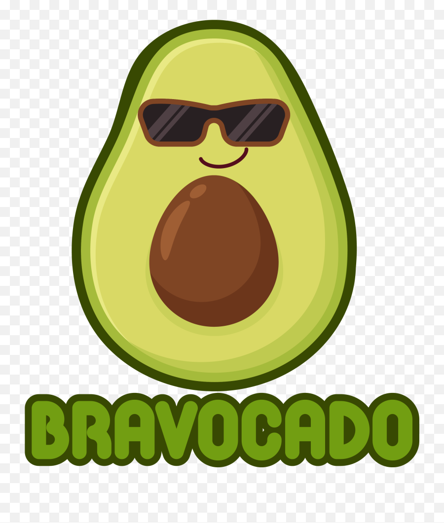 Cute Cool Avocado - Hass Avocado Png,Fruits Icon Pop Quiz