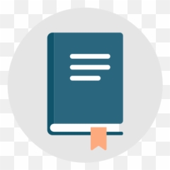 Book Guidelines Handbook Manual Icon - png