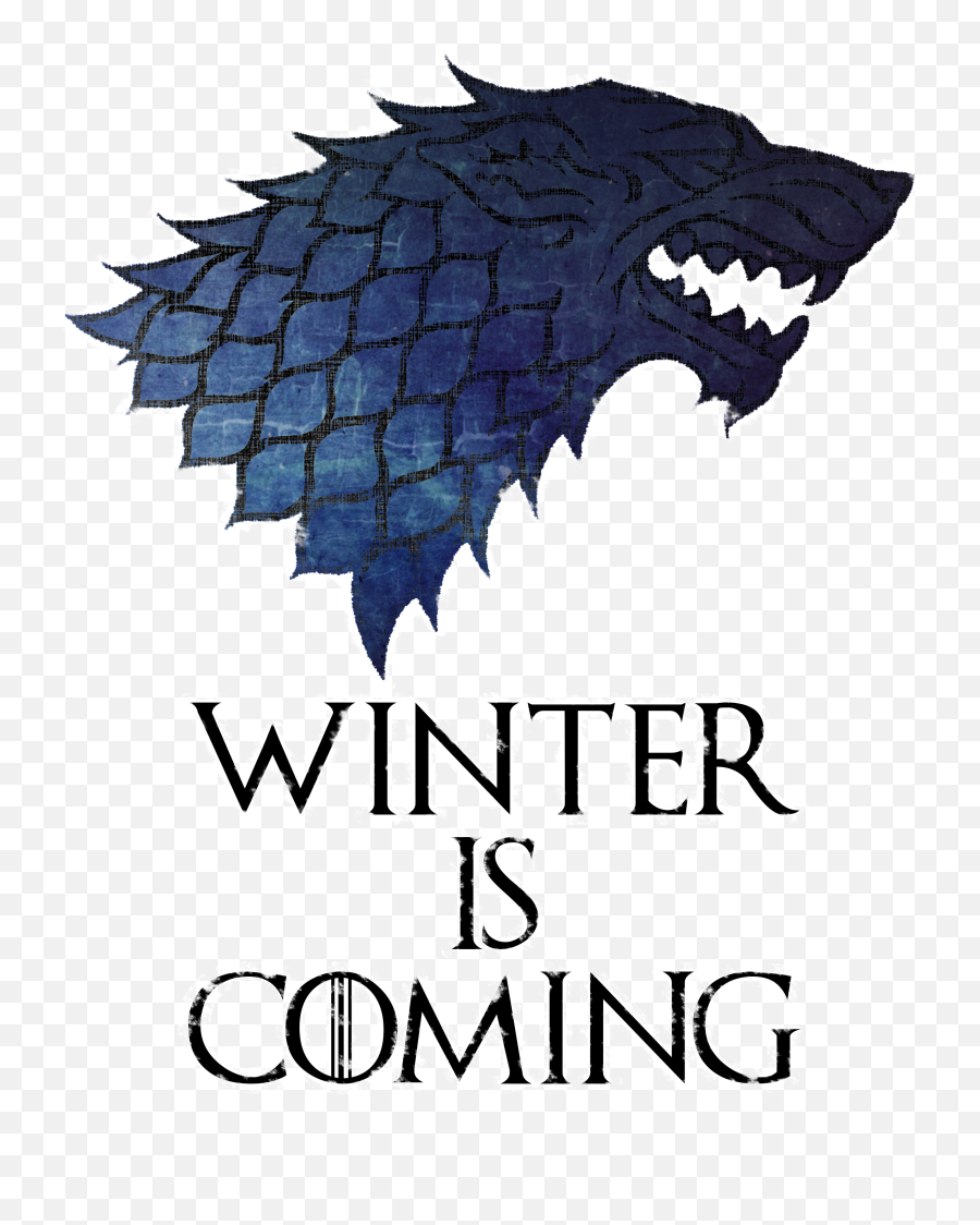Download Winter Logo House Is Character Stark Fictional Hq - Game Of Thrones Winter Is Coming Vector Png,Stark Png