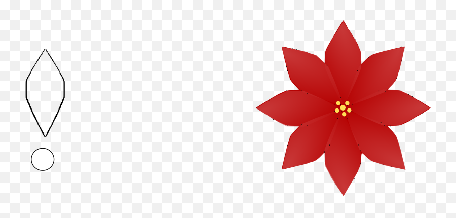 This Free Icons Png Design Of Flower - Illustration,Poinsettia Icon Png