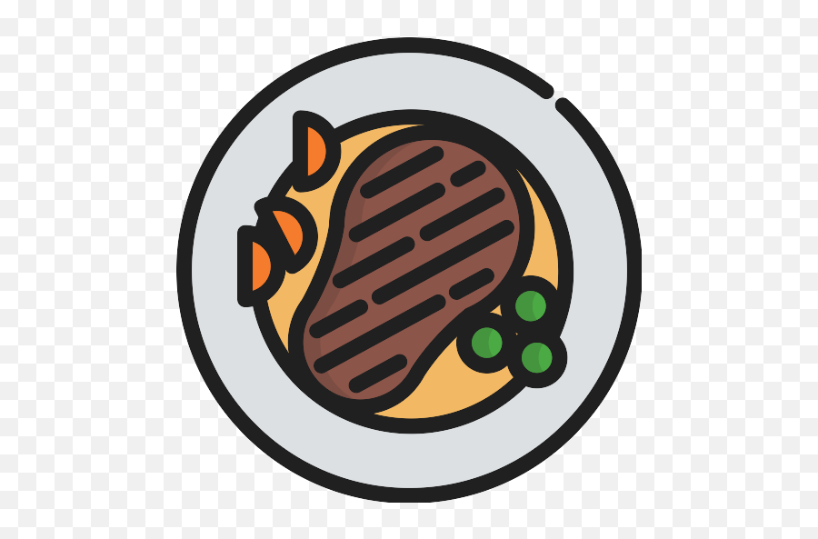 Steak Png Icon - Circle,Steak Png