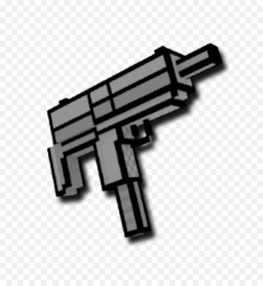 Classic Uzi - Uzi Pixel Gun Conception Wiki Fandom Assault Rifle Png,Gun Blast Png