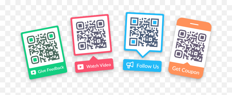 What Are Qr Codes Frames And How To Use Them - Follow Us Qr Code Png,Qr Code Png
