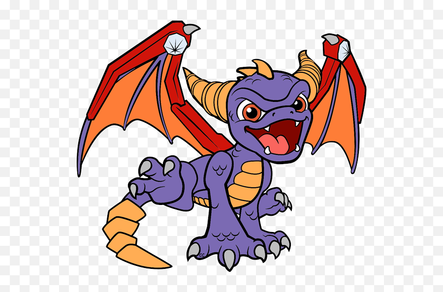 Eruptor Spyro - Skylanders Spyro Art Transparent Skylanders Spyro Coloring Page Png,Spyro Png