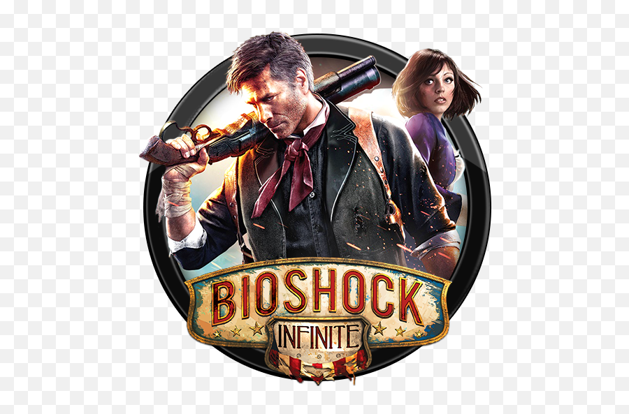 Bioshock Icon - Bioshock Booker And Elizabeth Png,Bioshock Png