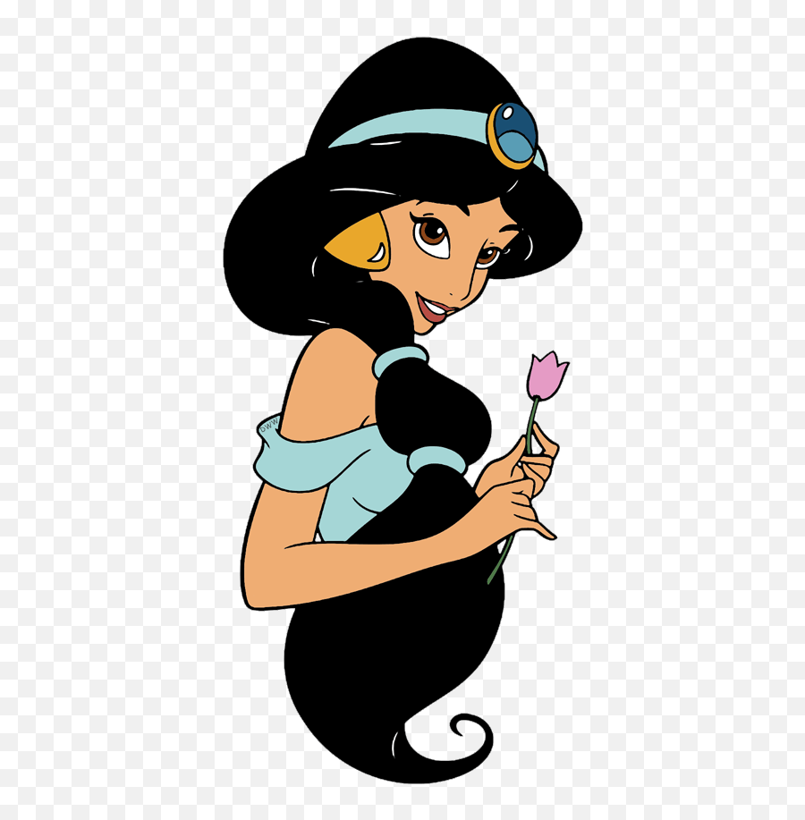 Disney Princess Jasmine Clipart - Aladdin Princess Jasmine Coloring Pages Png,Princess Jasmine Png