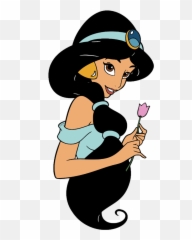 Disney Princess Jasmine Clipart - Aladdin Princess Jasmine Coloring Pages Png,Princess Jasmine Png